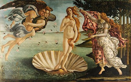 Botticelli, The Birth of Venus.