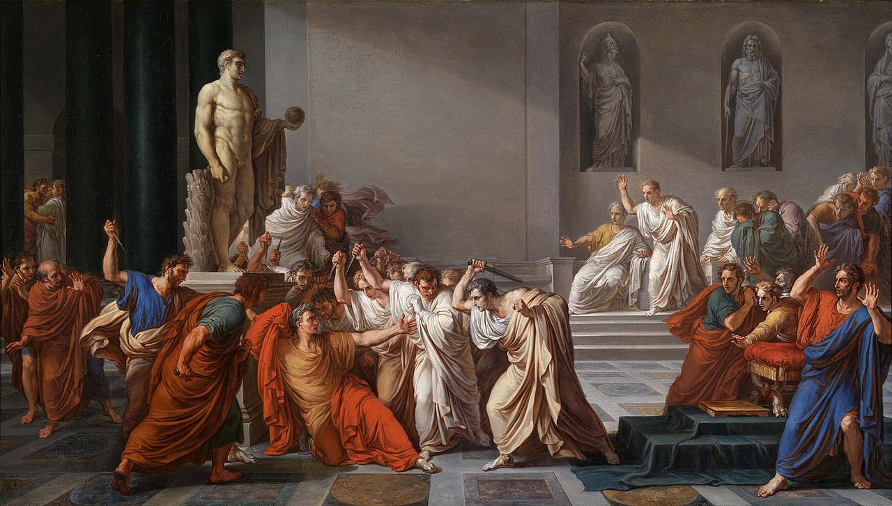 Assassination of Julius Caesar (inspiration for Brutus No. 1)