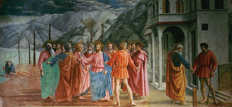 Masaccio The Tribute Money
