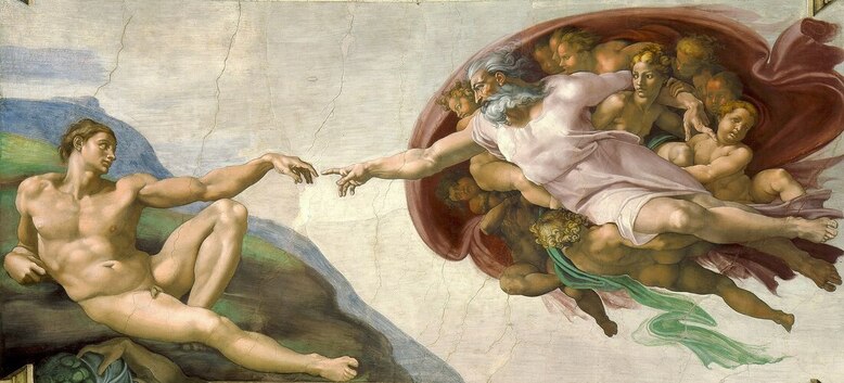 Michelangelo, The Creation of Adam