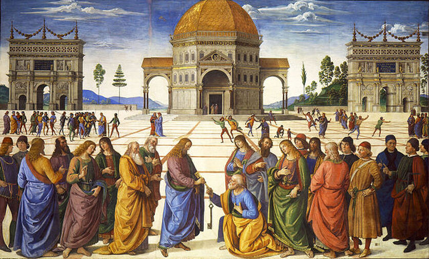 Perugino, Delivery of the Keys