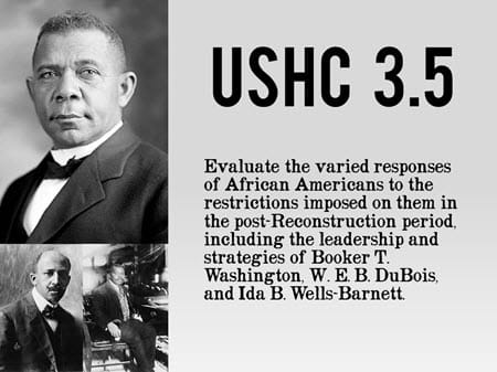 Race Relations in the Jim Crow Era - USHC 3.5 EOC Review
